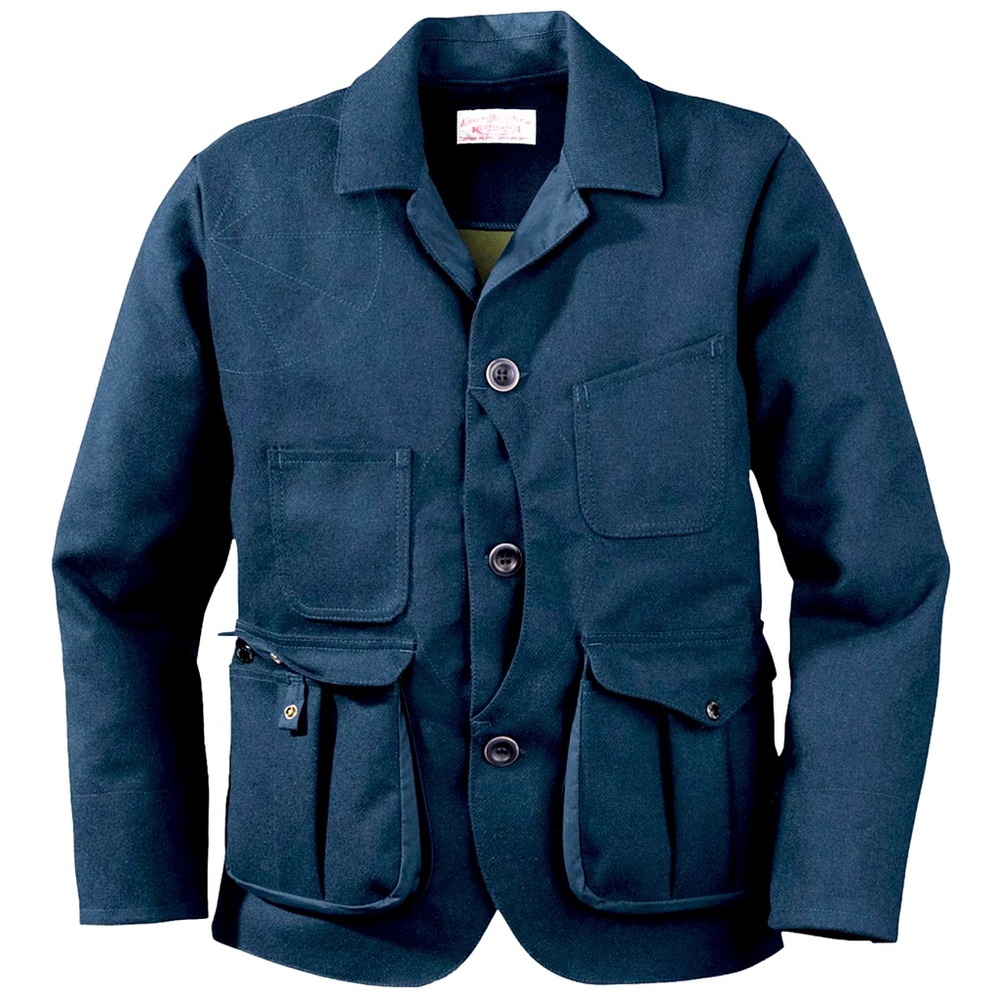 Filson Navy Blue Wool Guide Jacket- Rare & in Excellent Condition